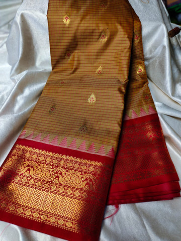Vitange gadwal silk