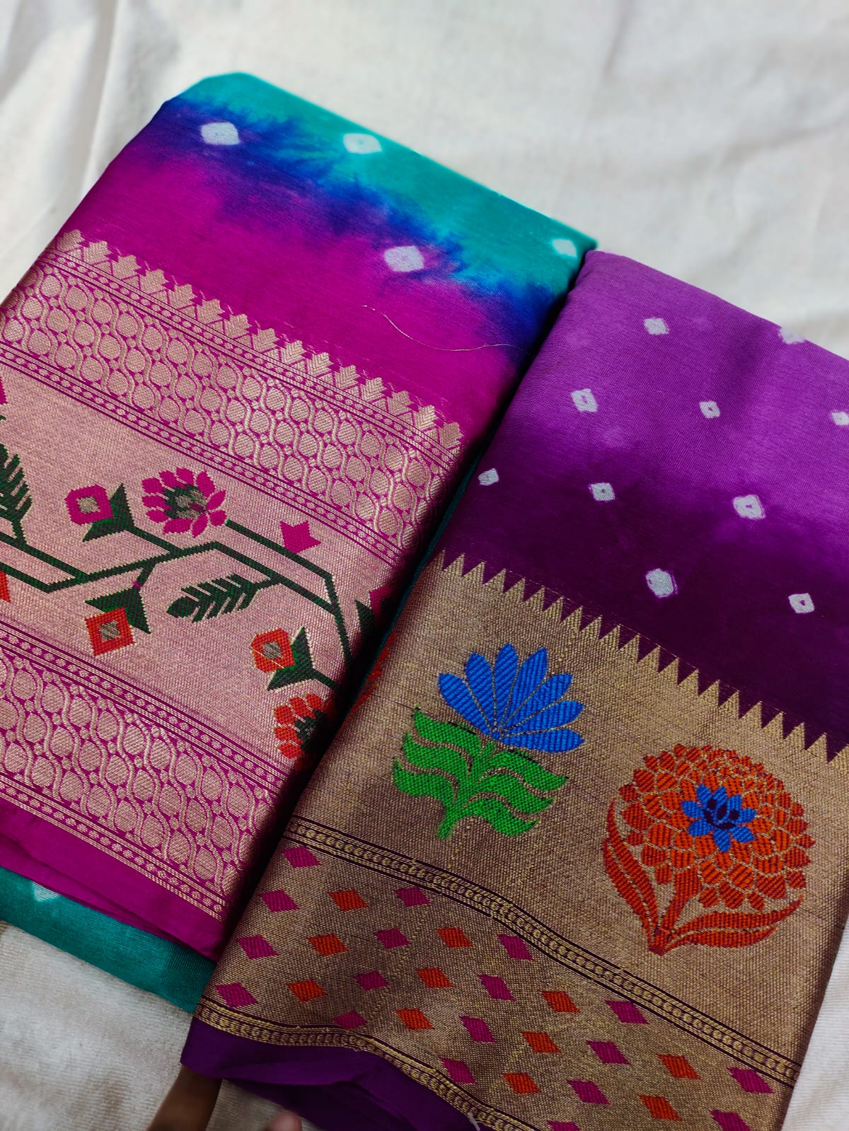 1+1 Bandini saree