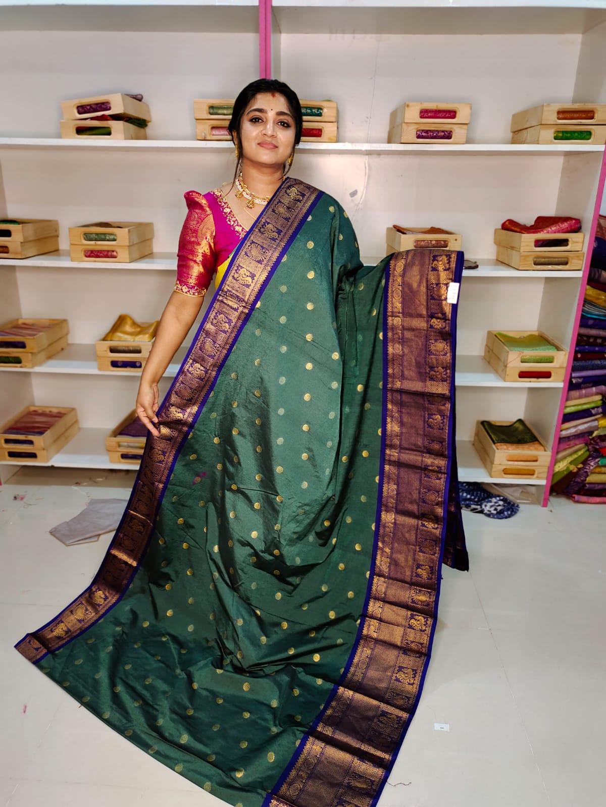 Ashadam sale gadwal silk saree