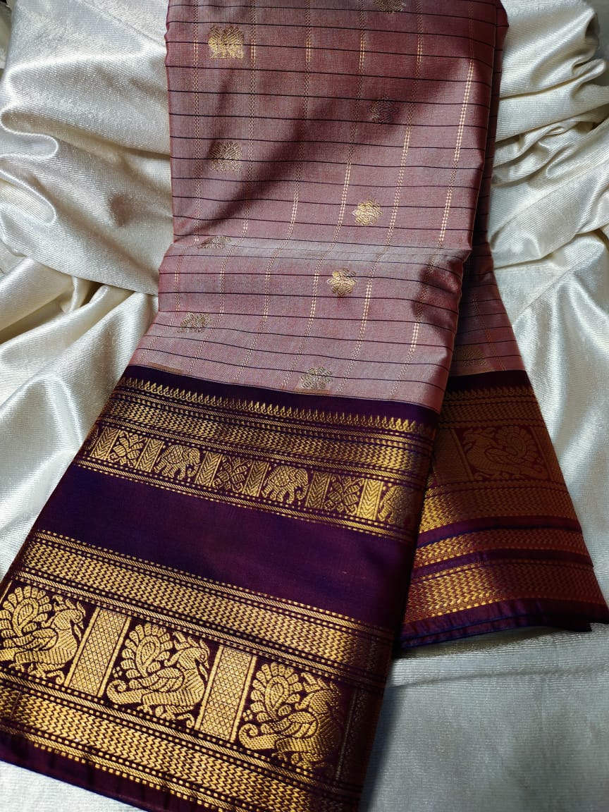 Vitange gadwal silk