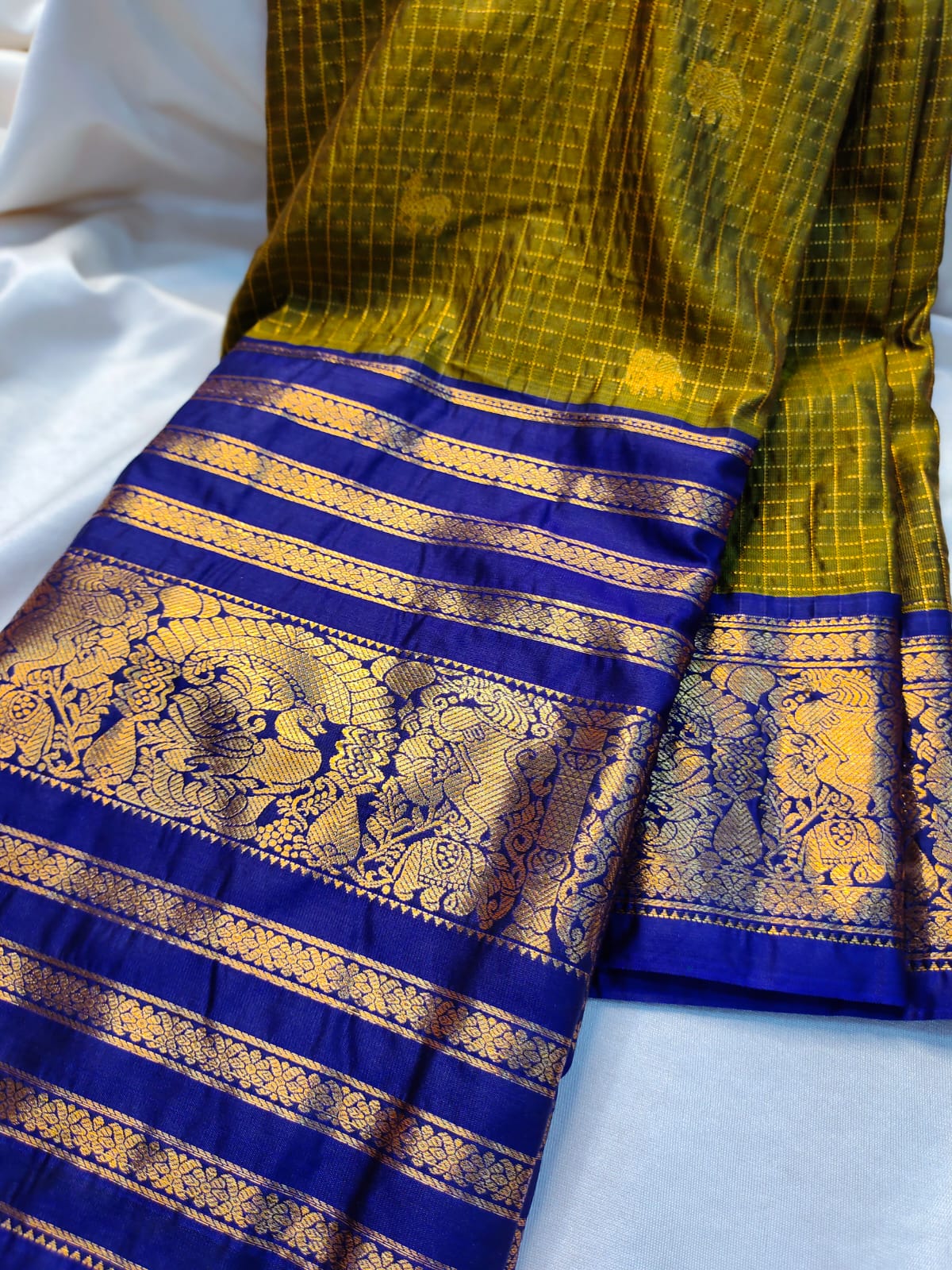 Vintage gadwal sarees
