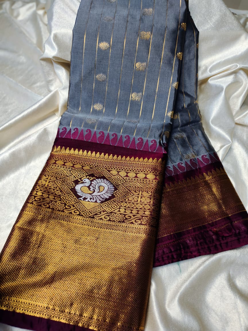 Vitange gadwal silk