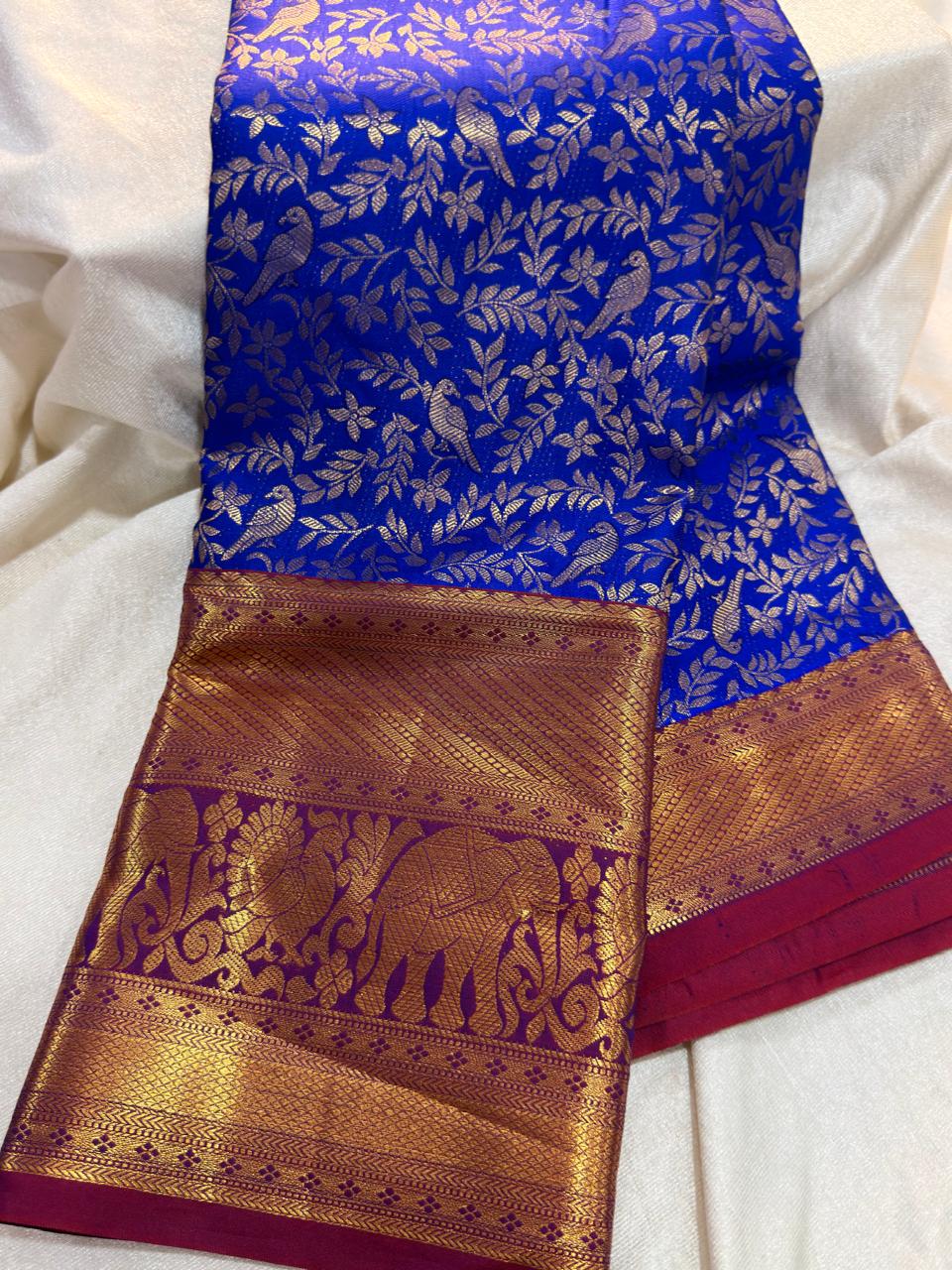 90% offer Kanchi pattu collection