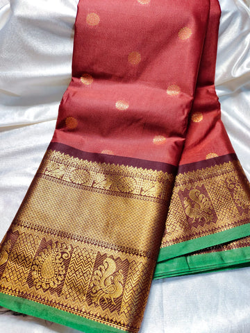 Vitange gadwal silk saree