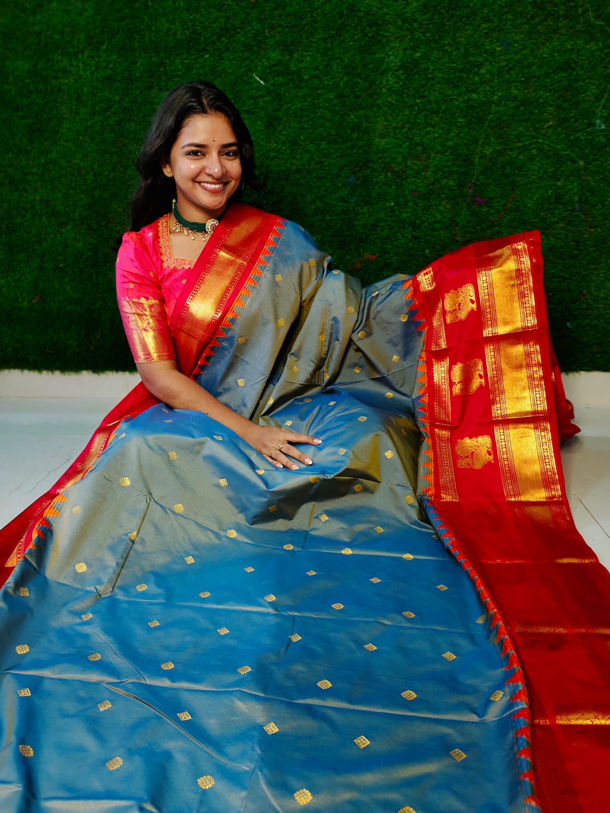 Vitange gadwal silk saree