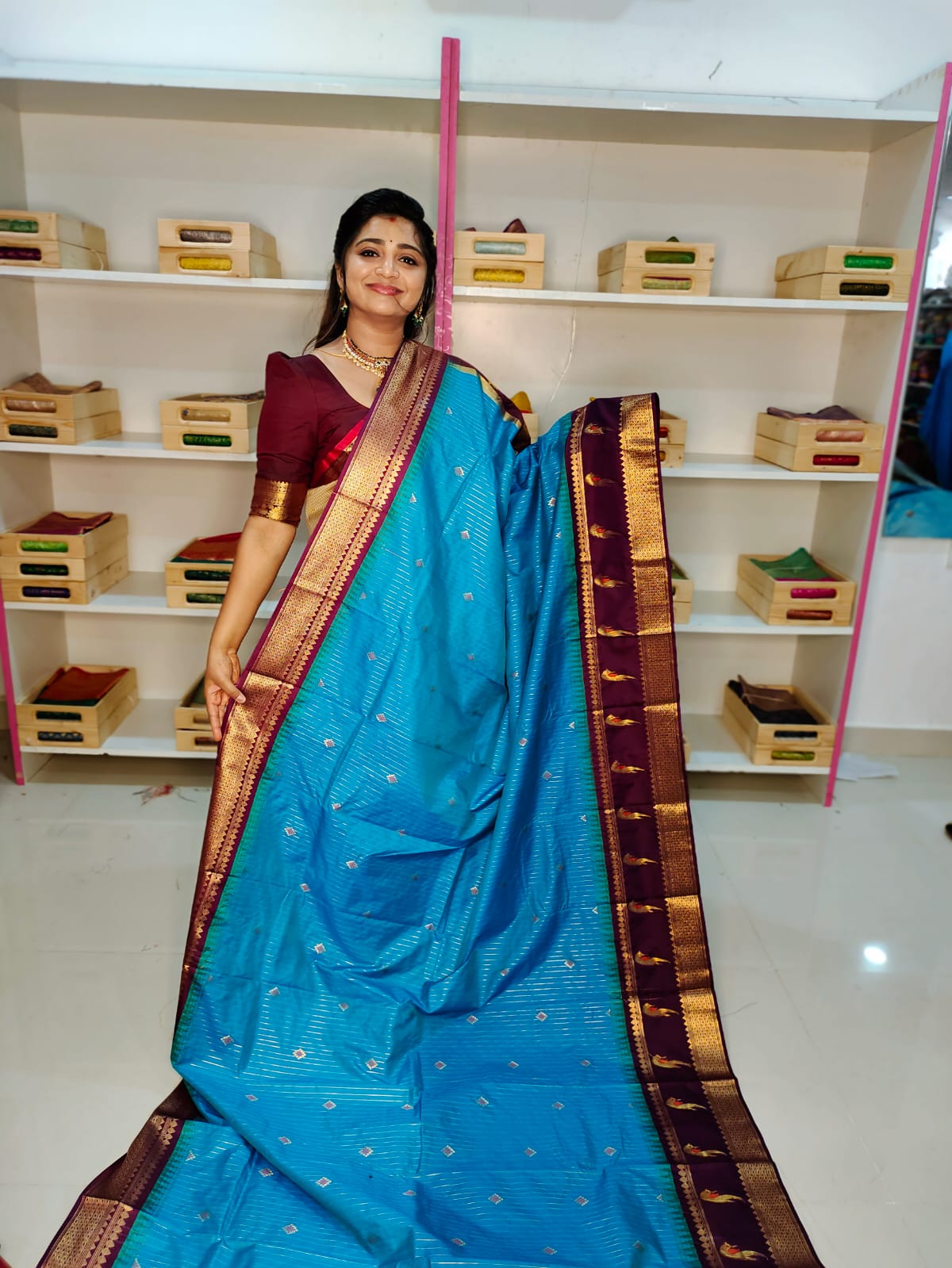 50% offer gadwal silk sarees