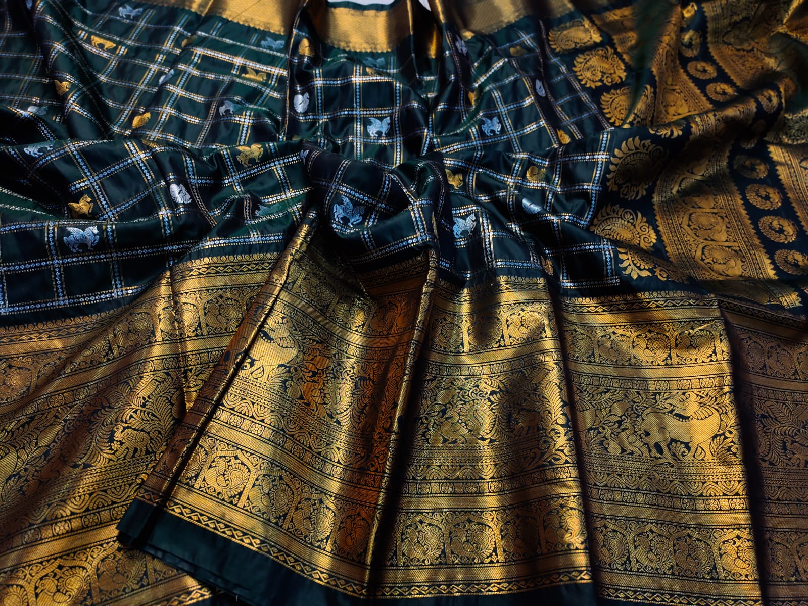 Vintage gadwal sarees