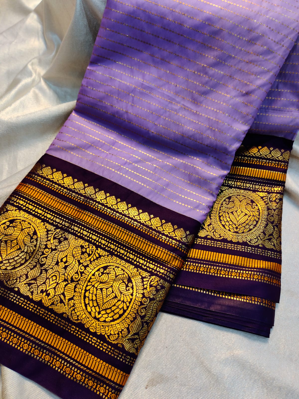 Vintage gadwal silk