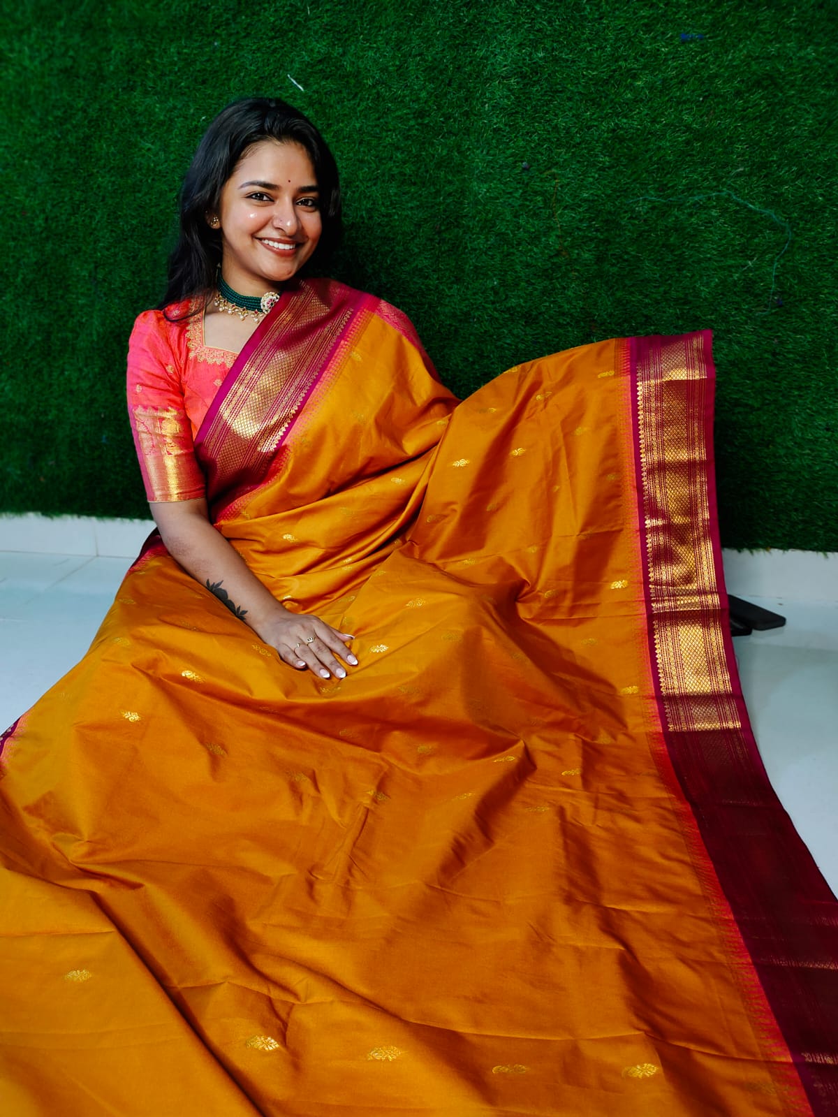 50% offer gadwal silk saree