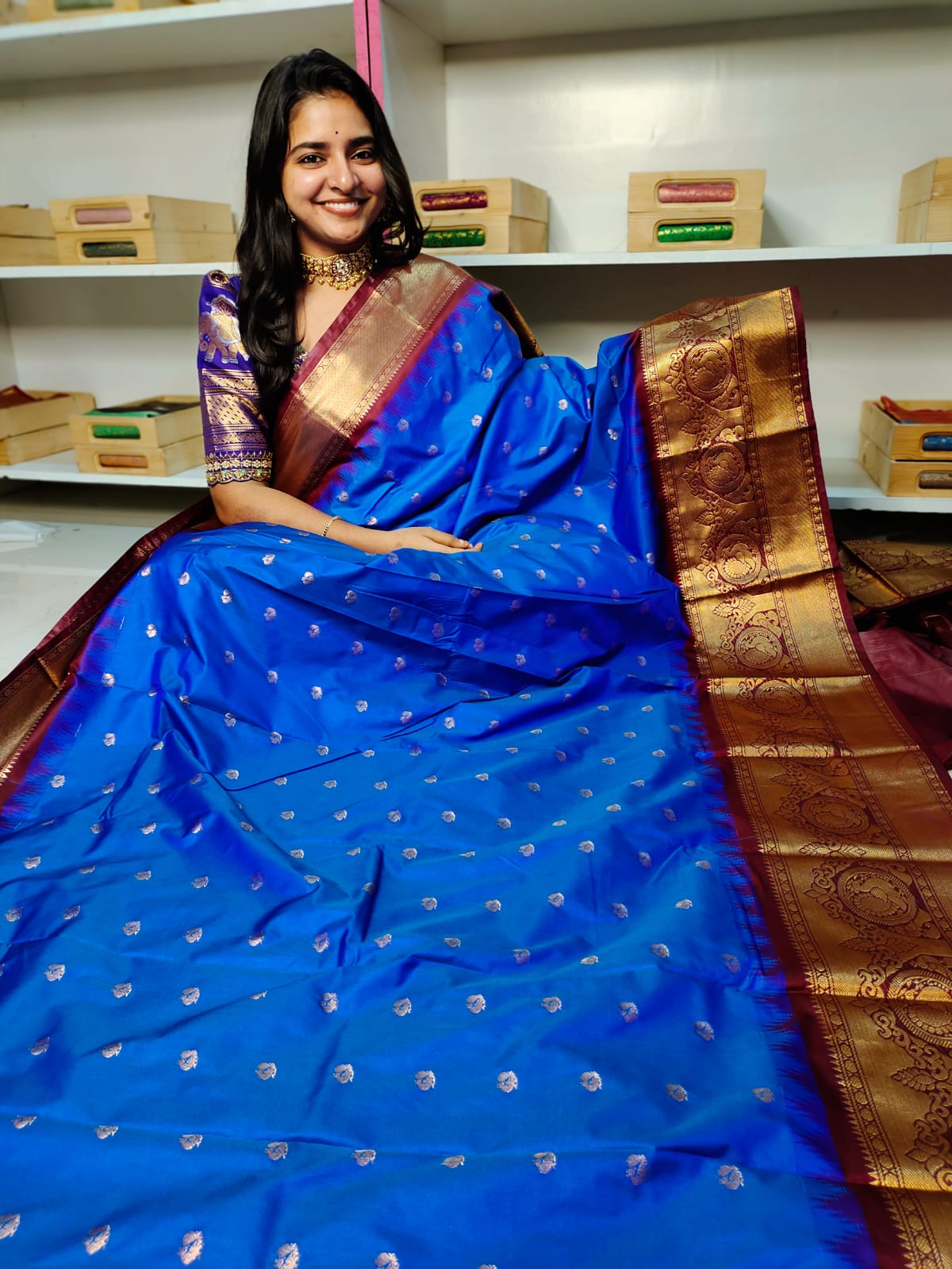 50% offer gadwal silk saree