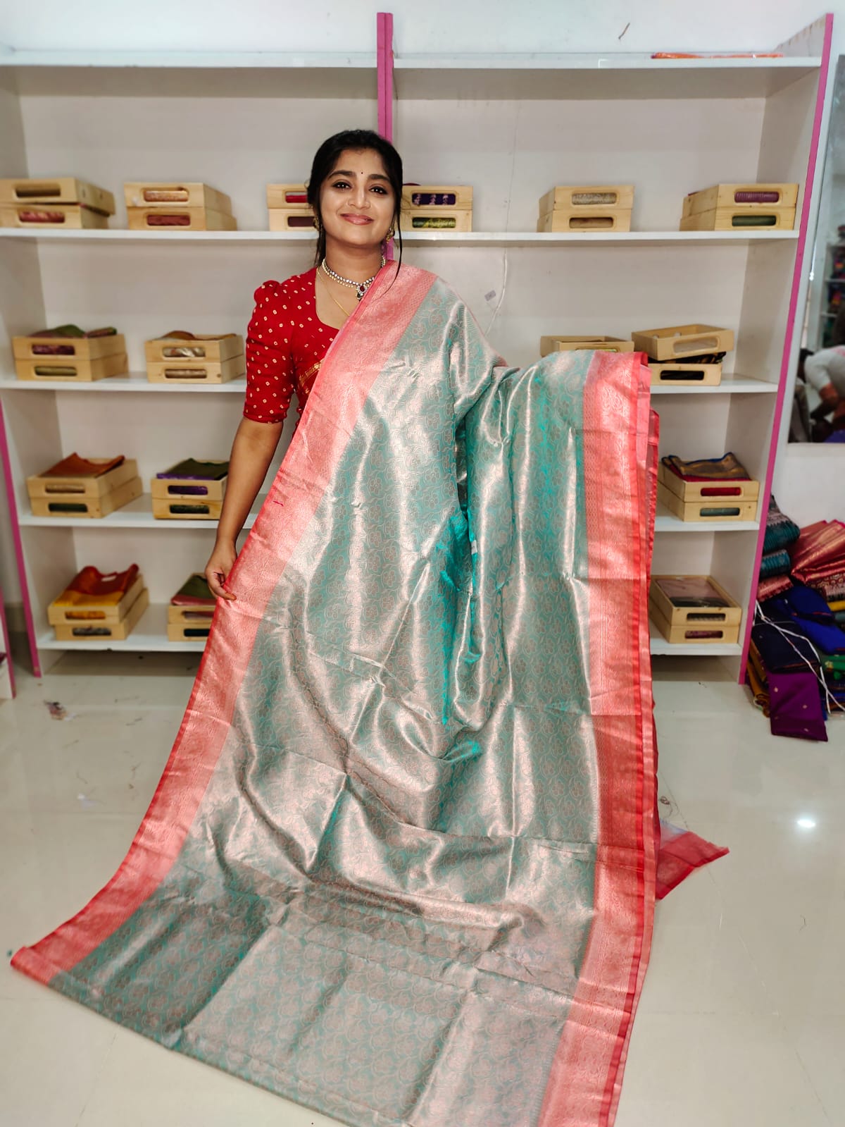 Ashadam clearnce sale fancy saree