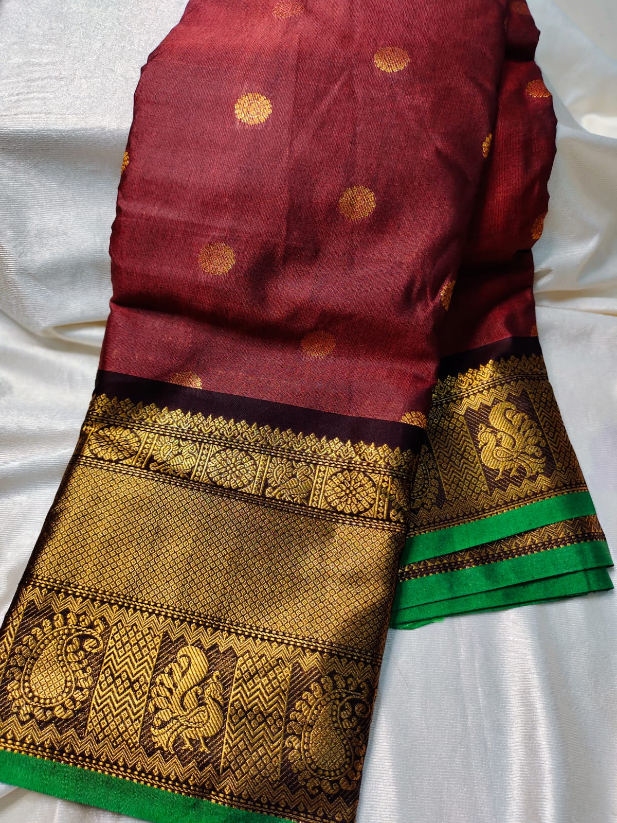 Vintage gadwal silks