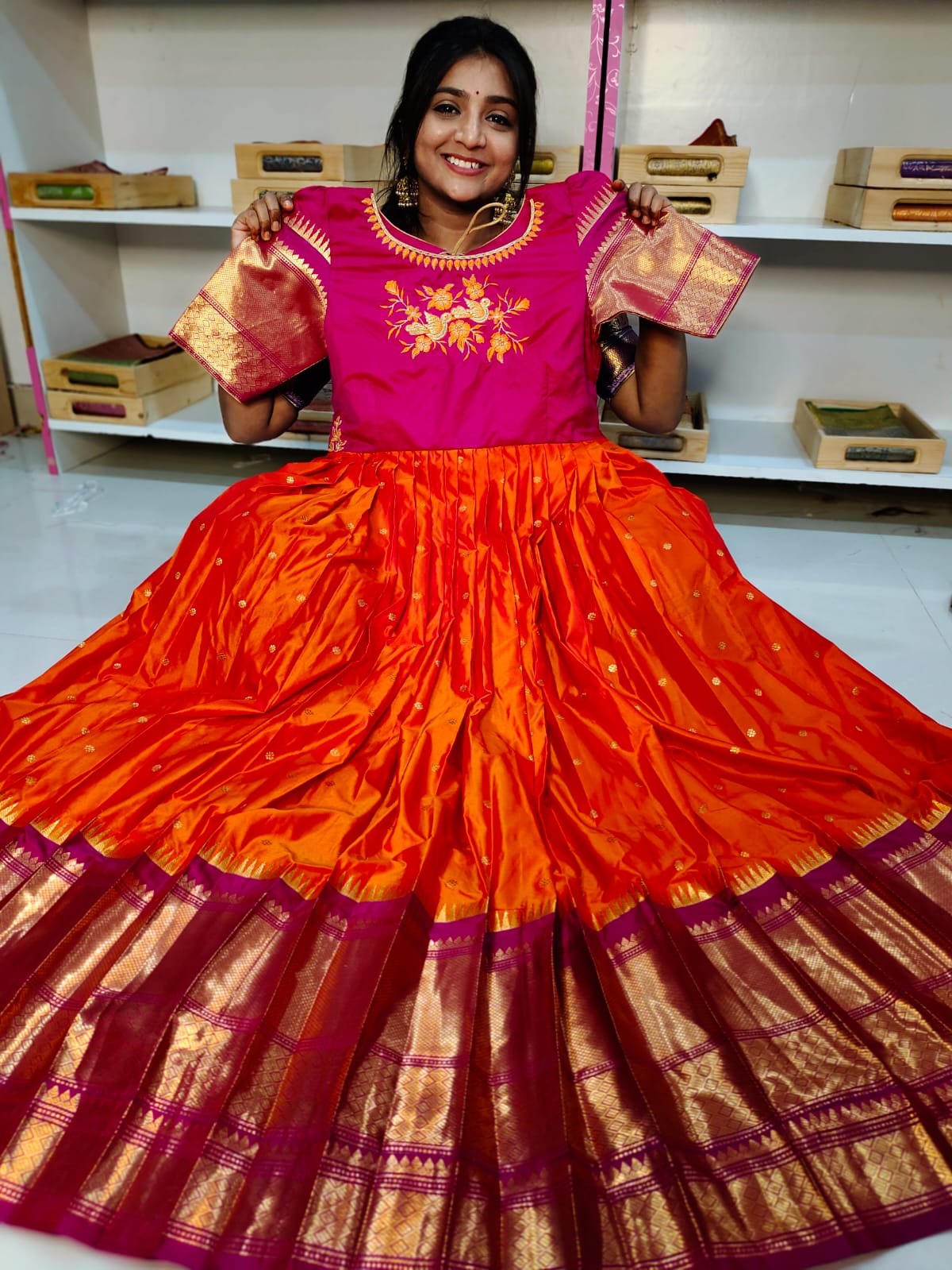 Gadwal frocks