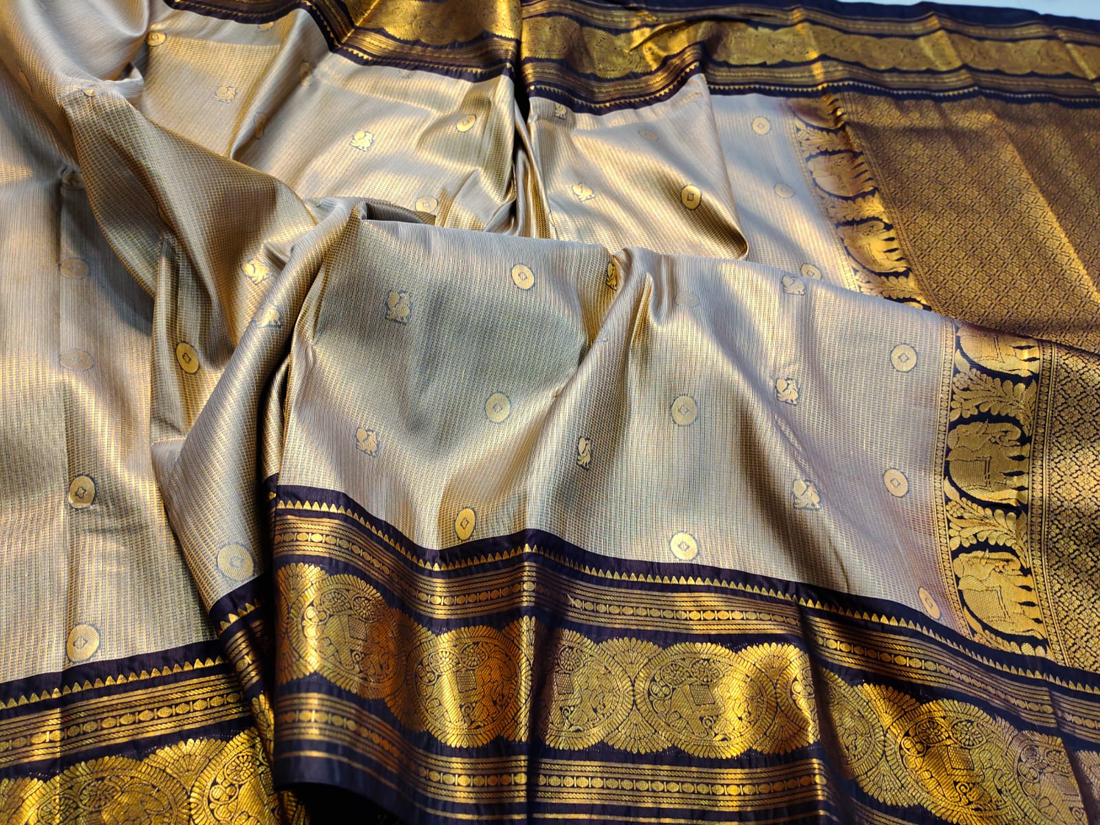 Vintage gadwal sarees