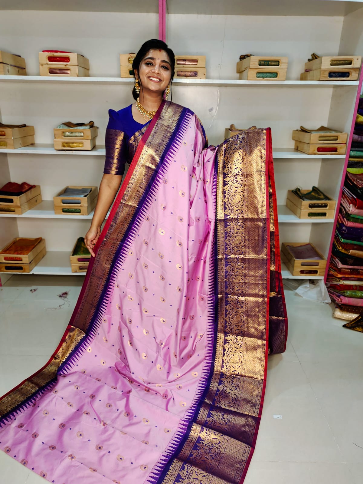 Primeme gadwal silk saree