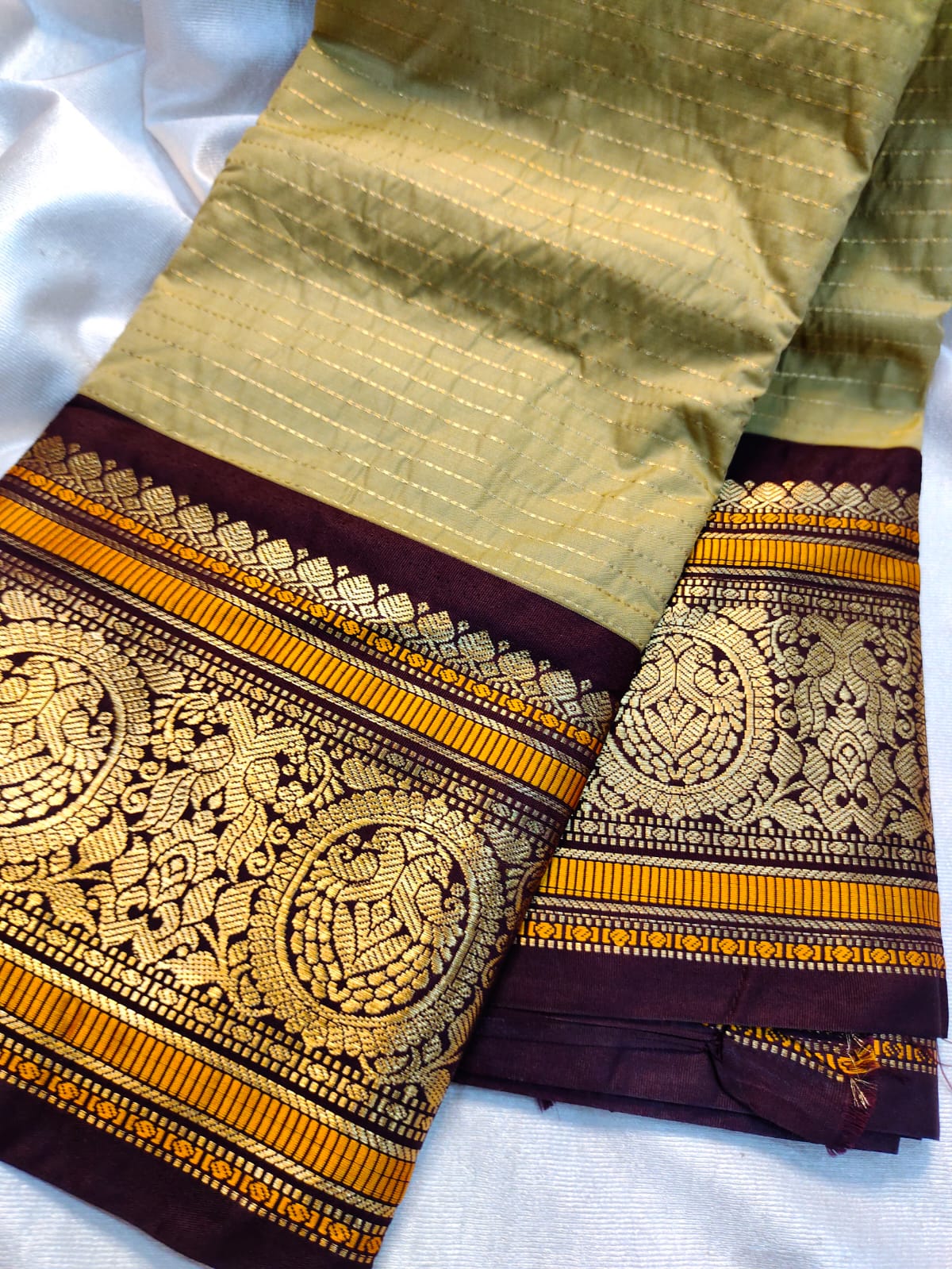 Vintage gadwal silk