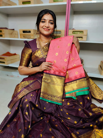 Vitange gadwal silk saree