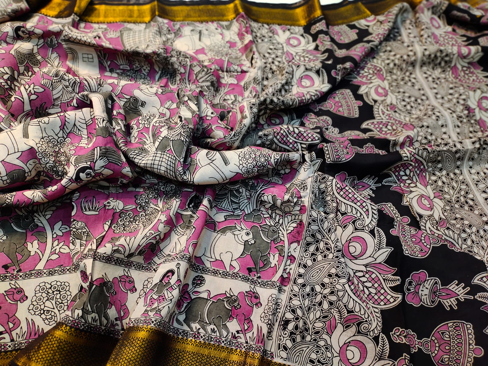 Kalamkari silk