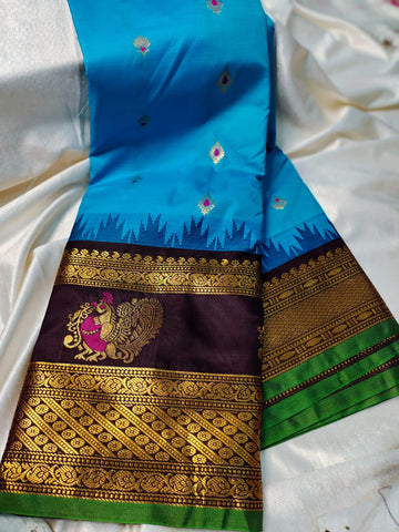 Vintage gadwal silks