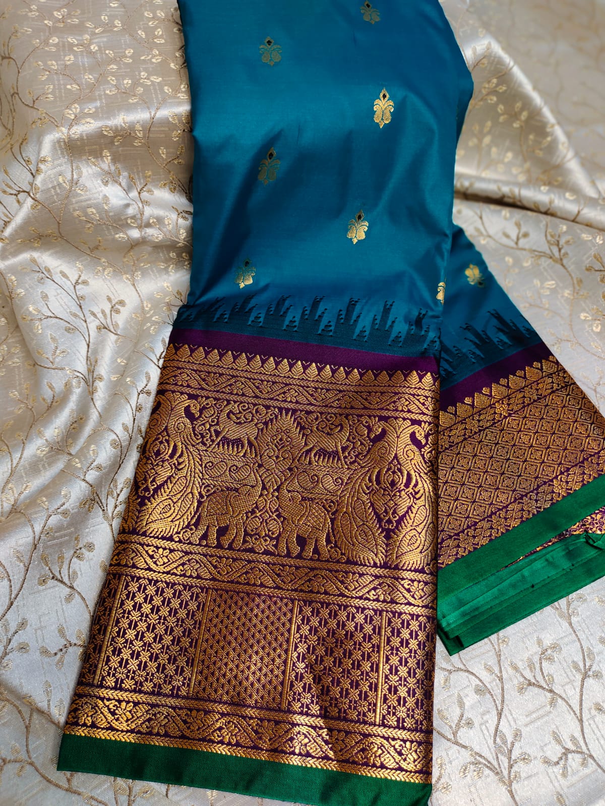 Premium gadwal silk sarees