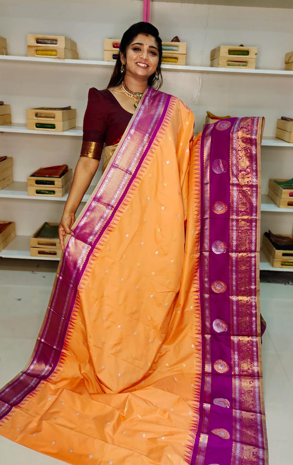 50% offer gadwal silk saree