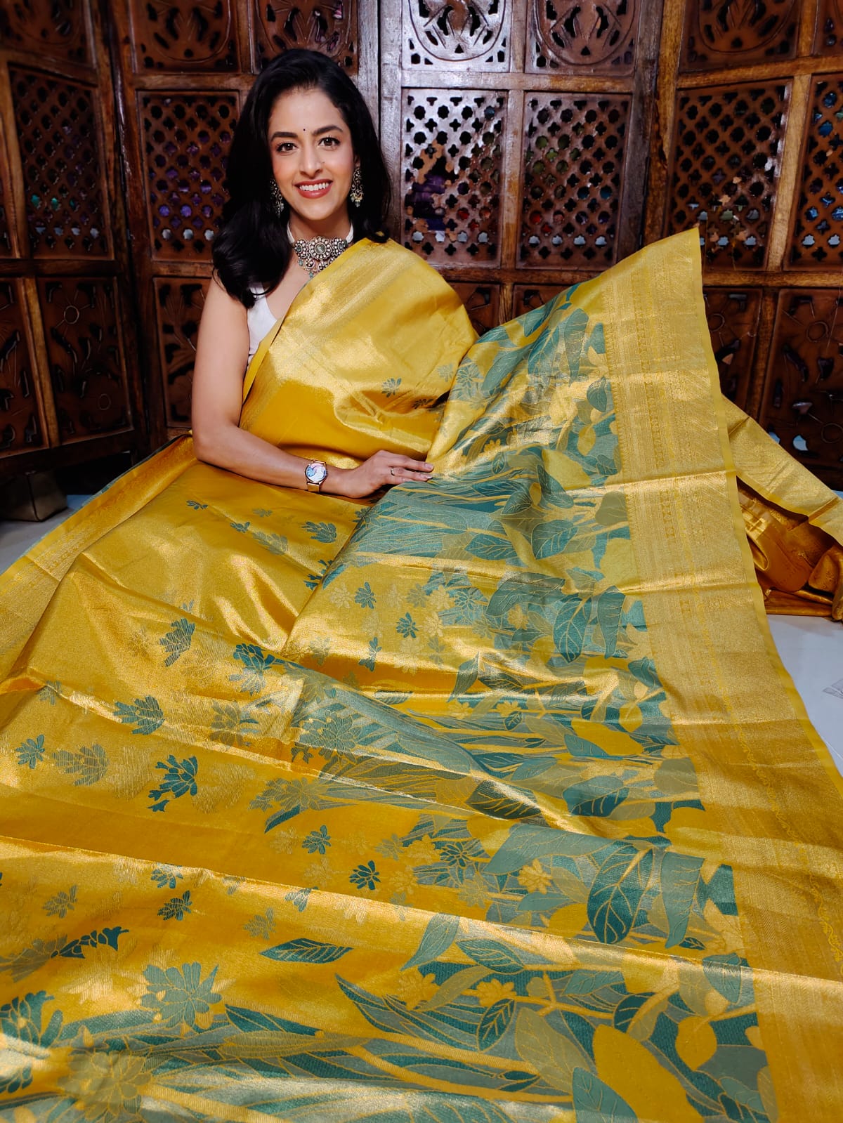 50% offer banarasi silk saree