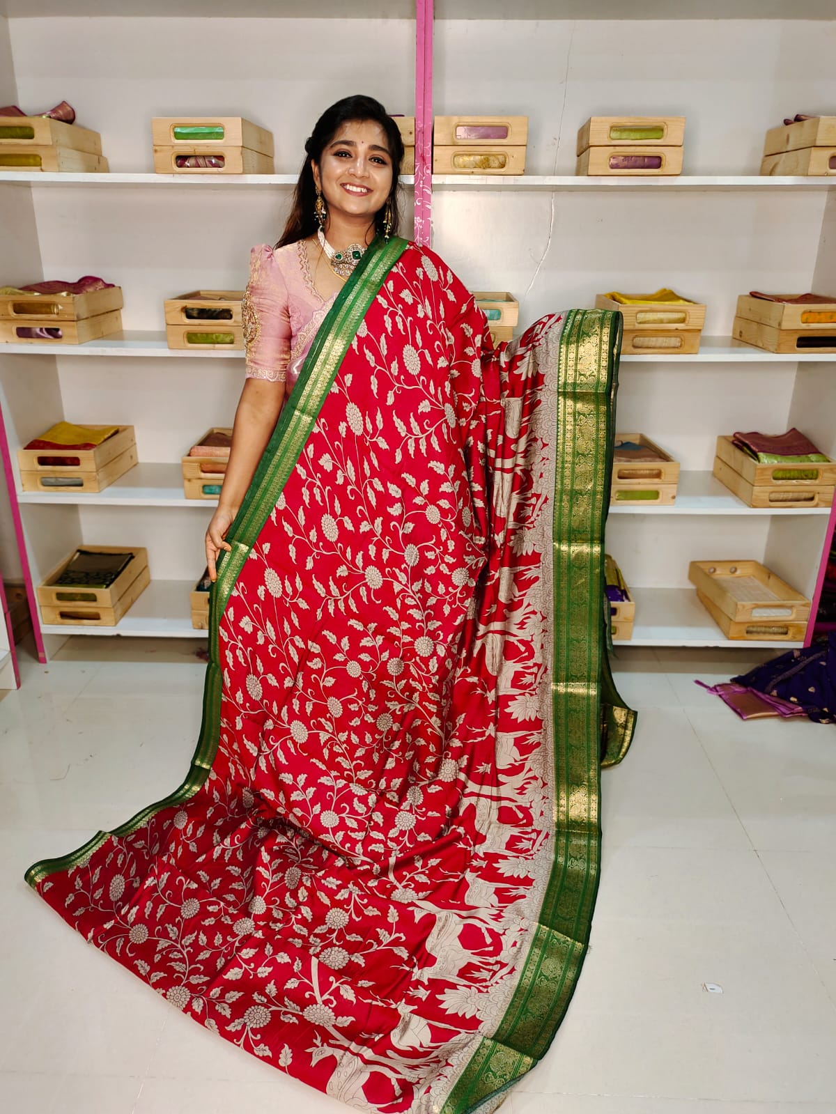Sravanamasam clearance sale fancy saree's
