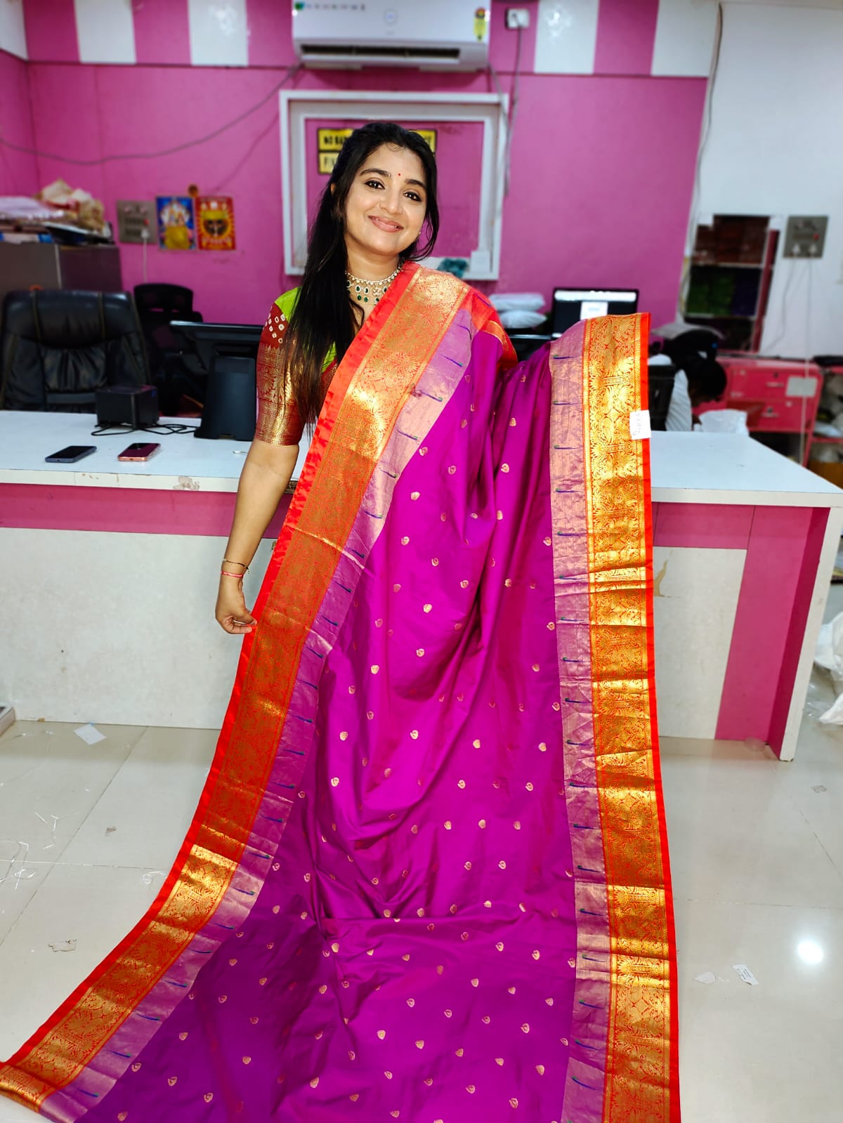 Vintage gadwal sarees