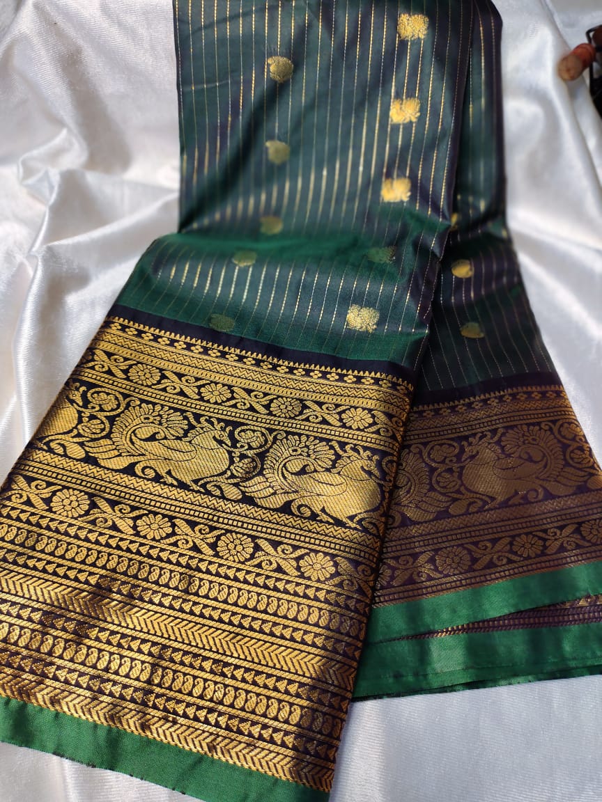 Vitange gadwal silk