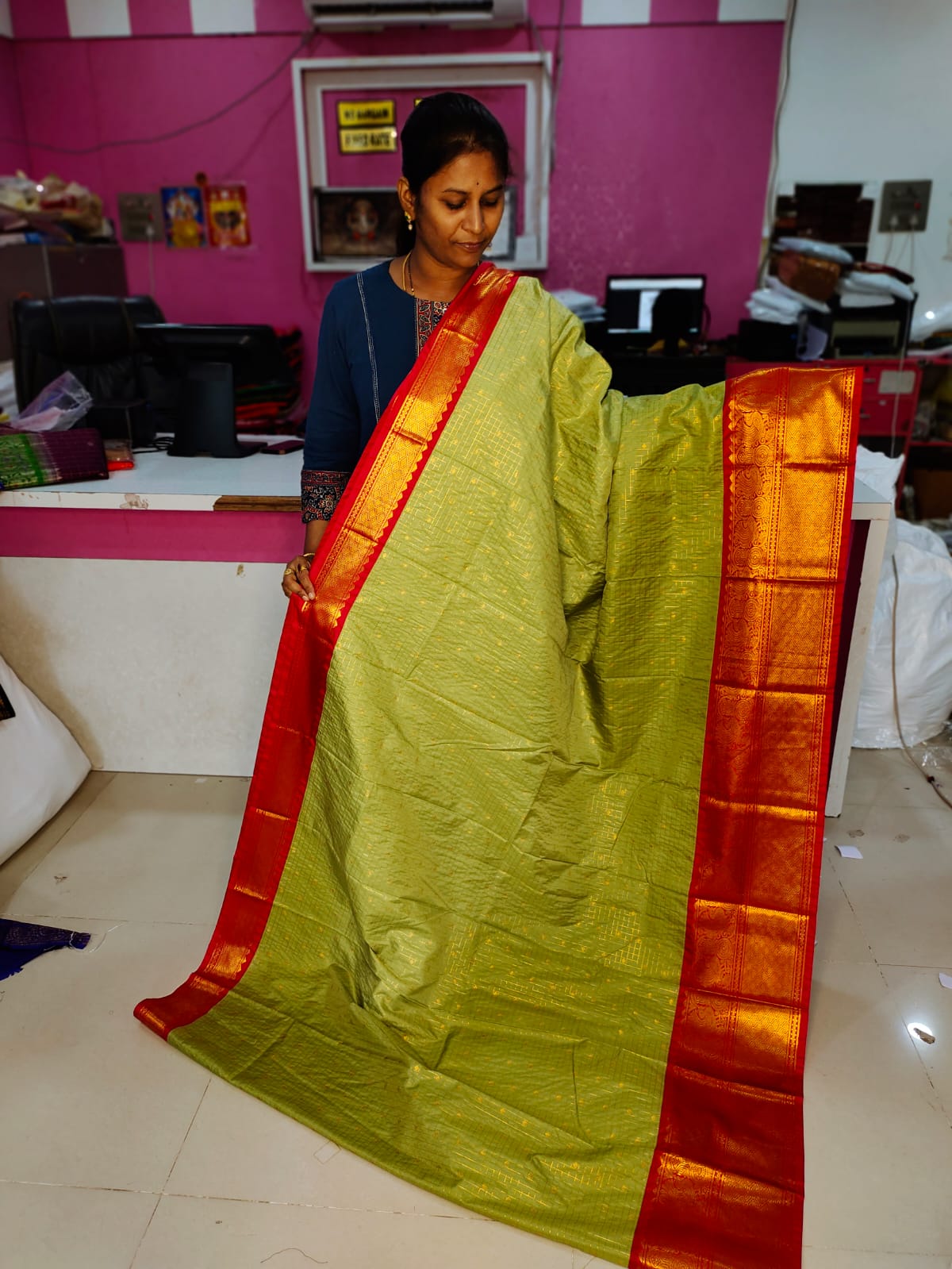 Vintage gadwal sarees