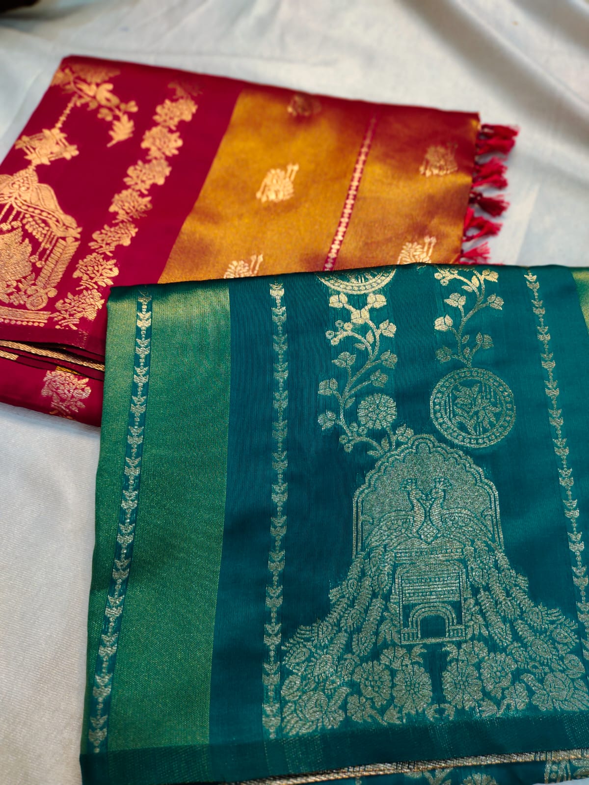 1+1 banarasi saree