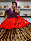 Gadwal vintage lehangas