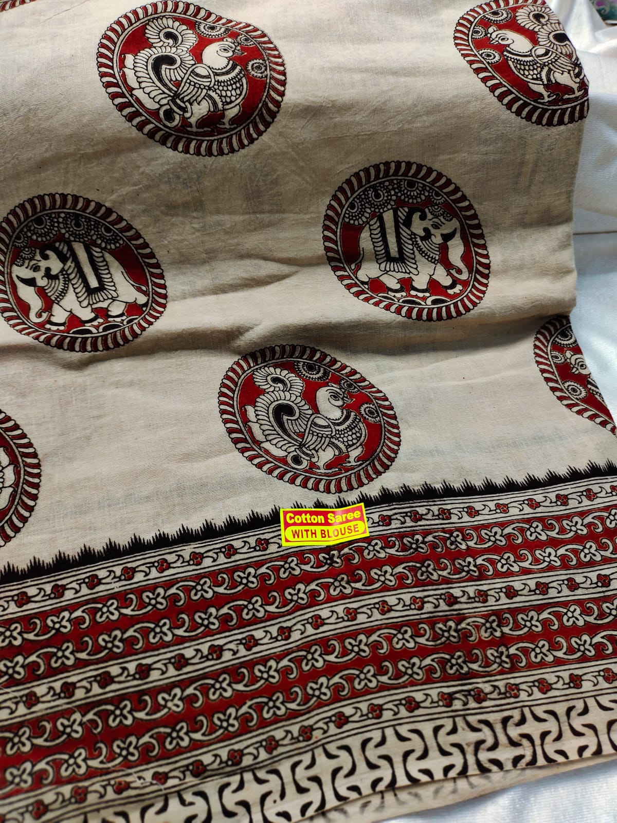 Kalamkari cotton sarees