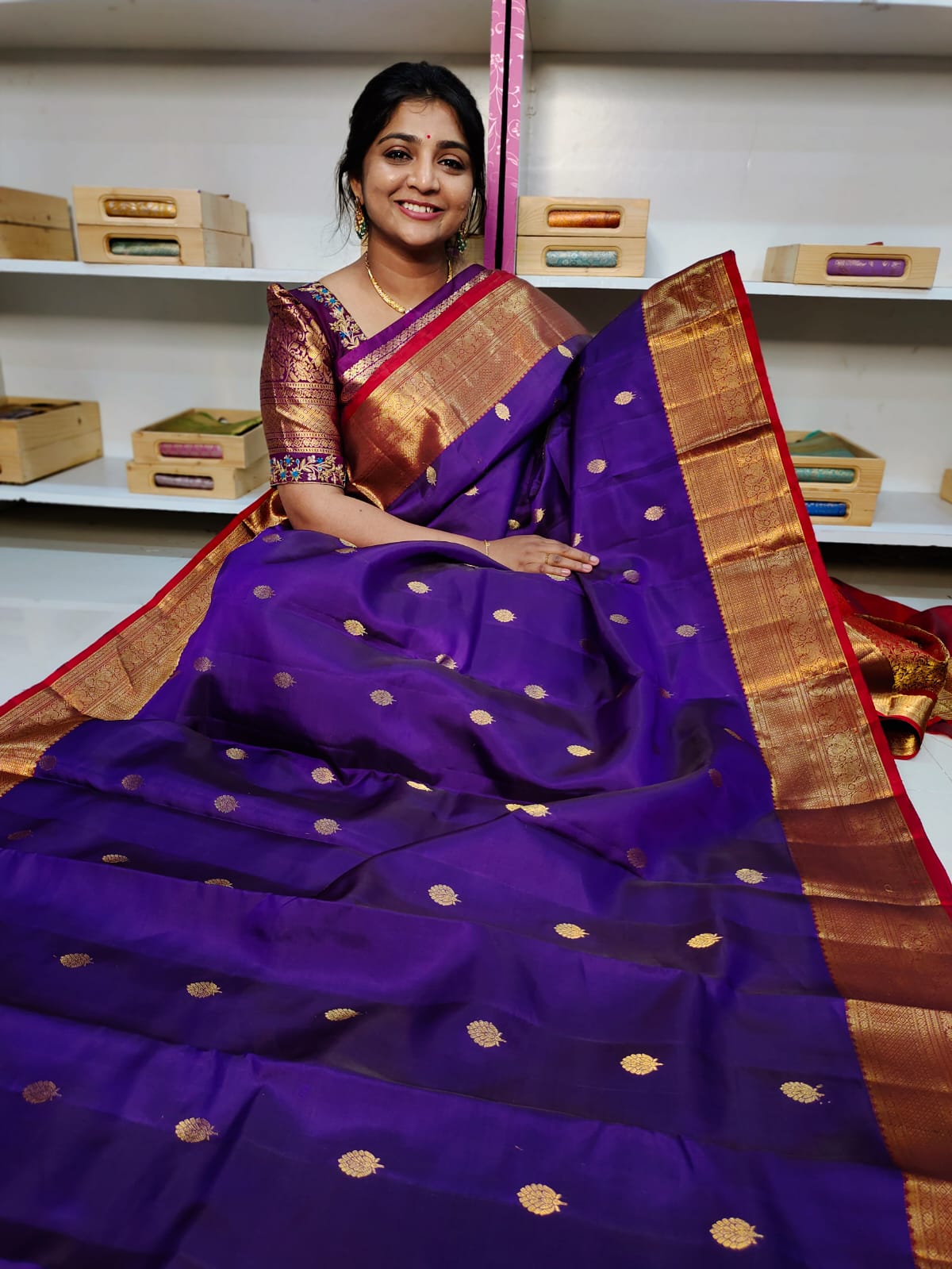 Silk mark kanchi pattu