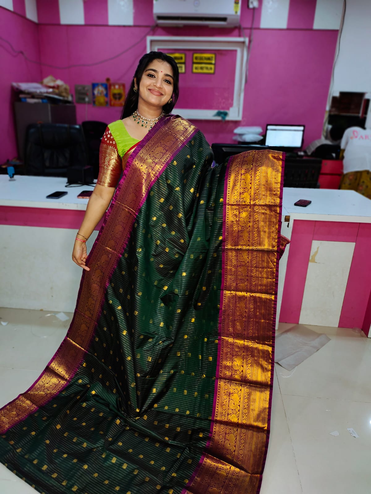 Vintage gadwal sarees