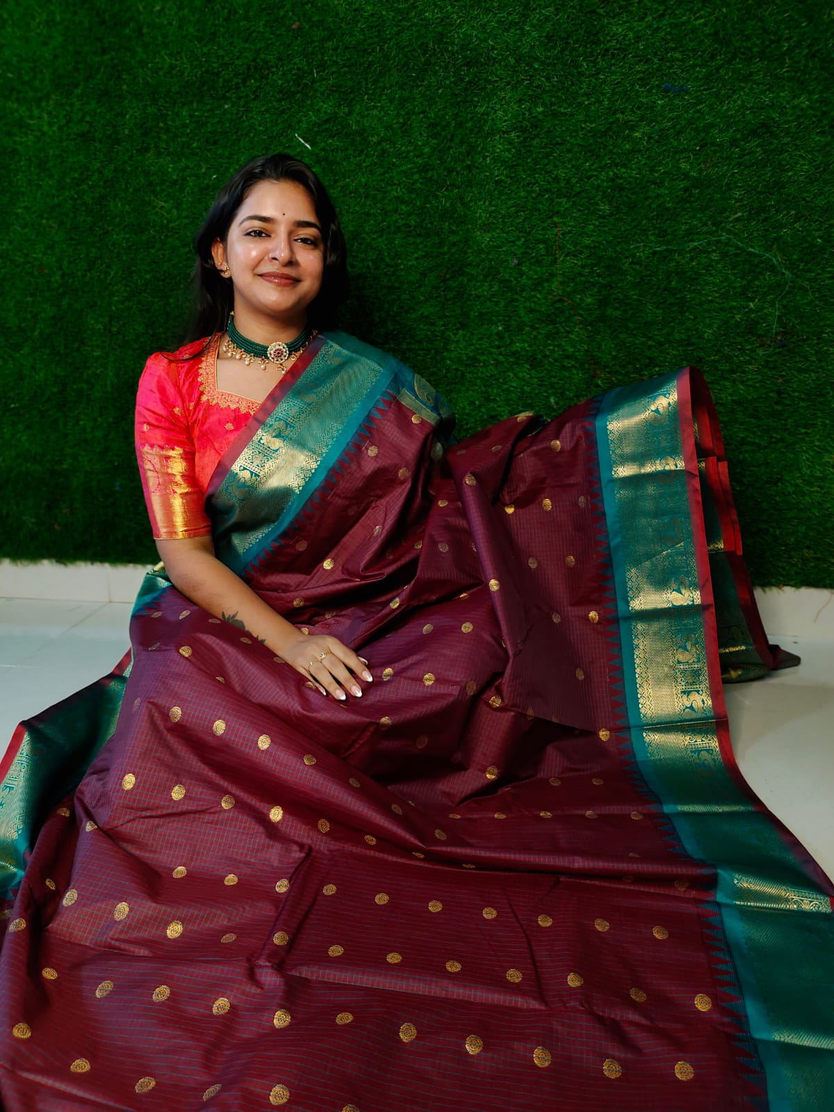 50% గద్వాల్ సిల్క్ చీర ఆఫర్