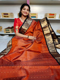 Pure handloom silk mark vintage kanchi pattu sarees
