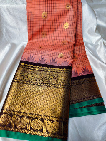 Vitange gadwal silk