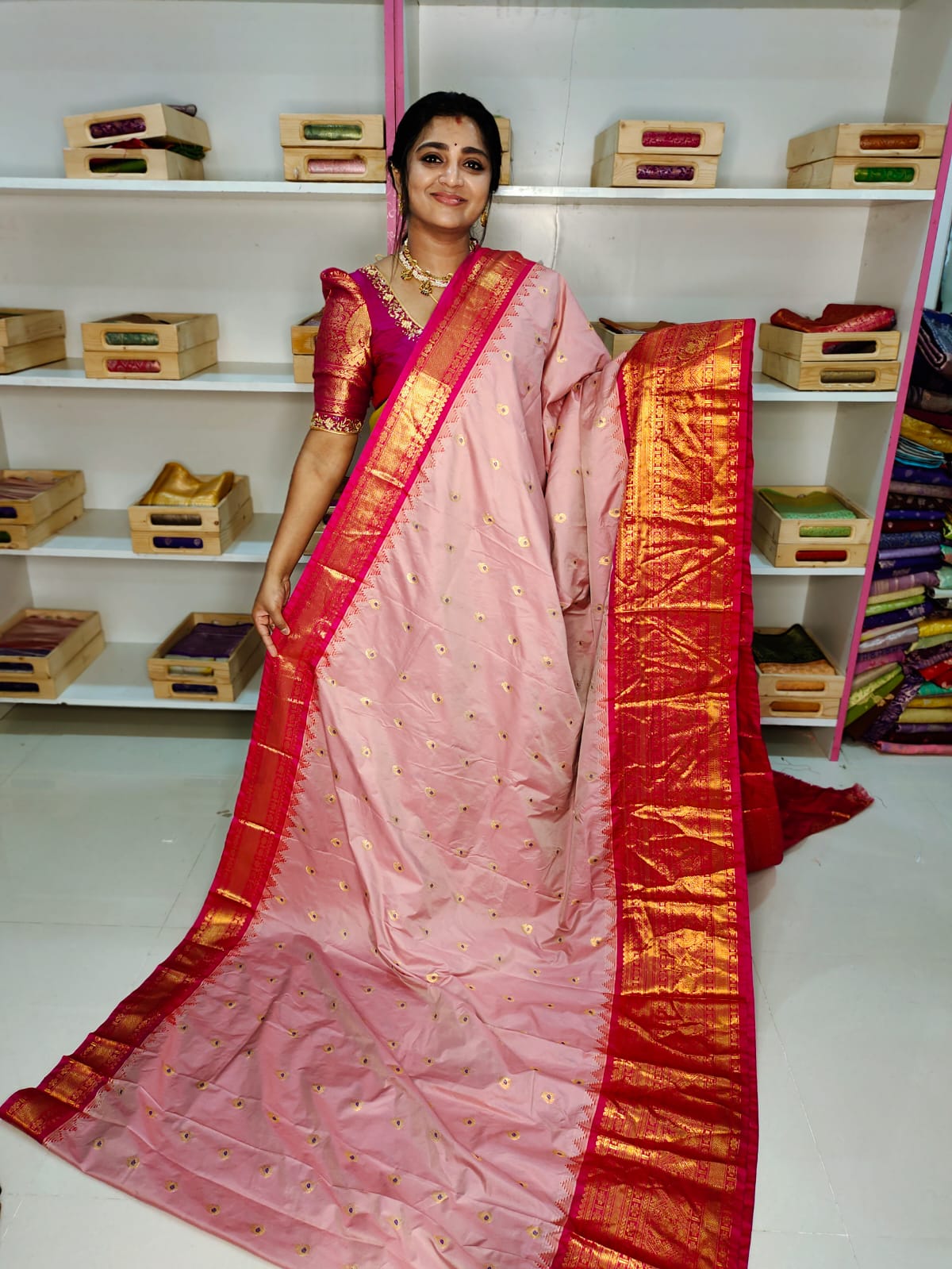 Ashadam sale gadwal silk saree