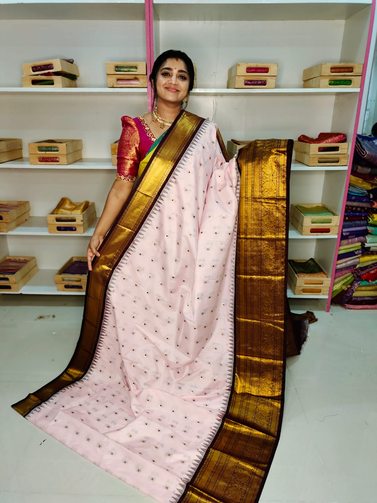 Ashadam sale gadwal silk saree