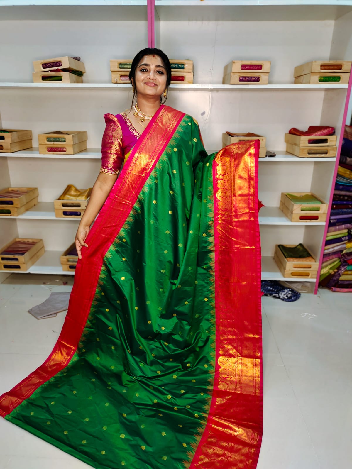 Ashadam sale gadwal silk saree