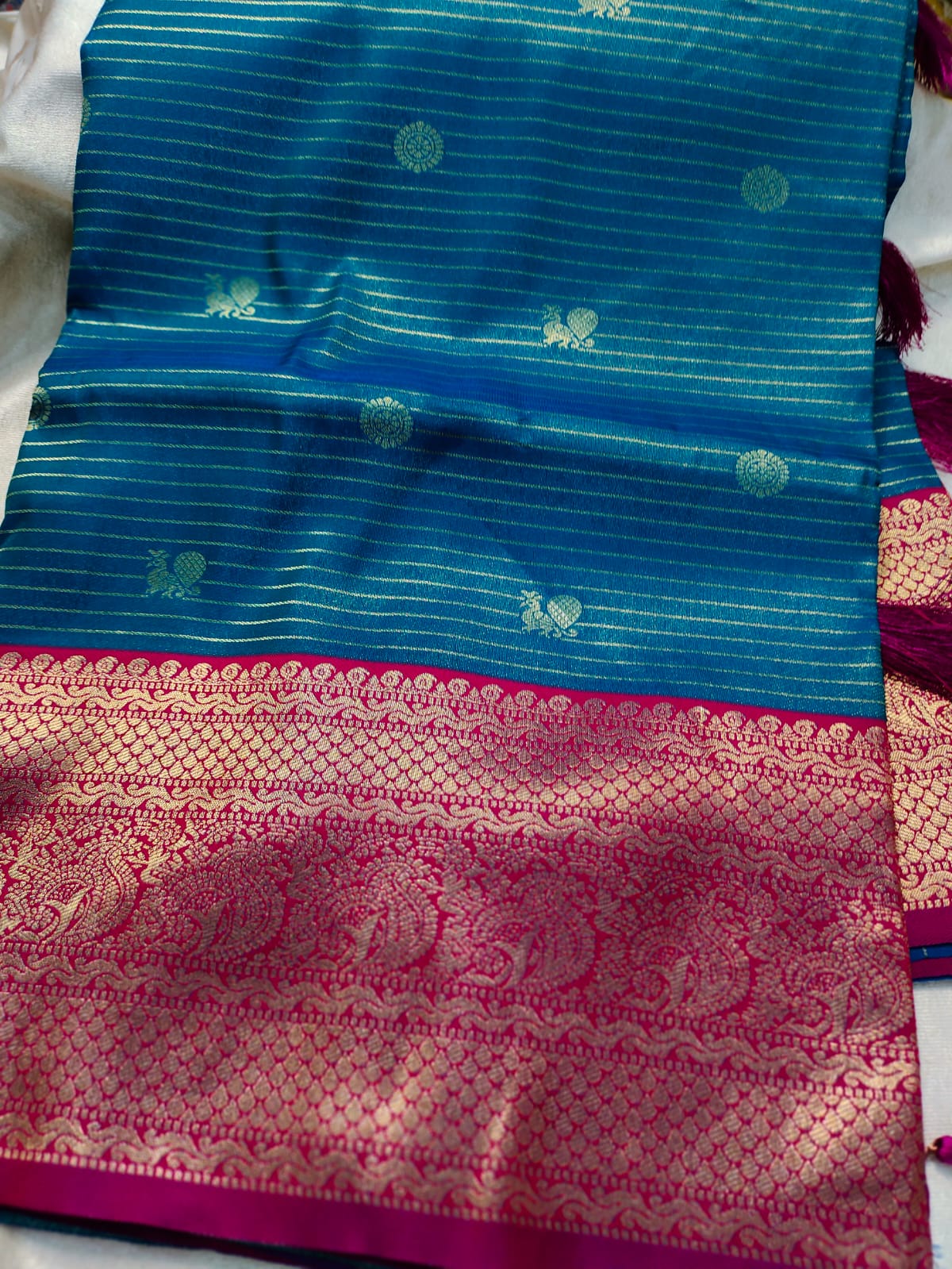 Vintage gadwal silk