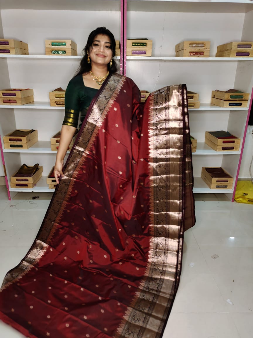 Soft banarasi silk