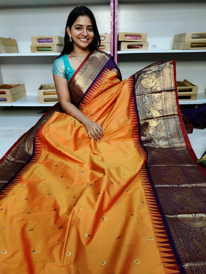 65% offer gadwal silk saree