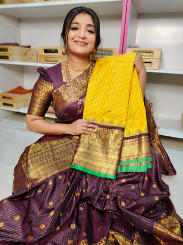 Vitange gadwal silk saree