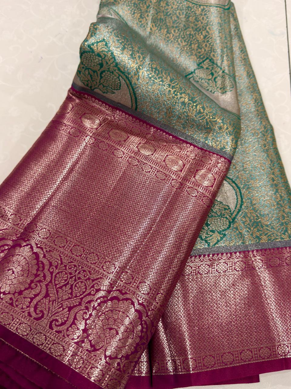 90% offer Kanchi pattu collection