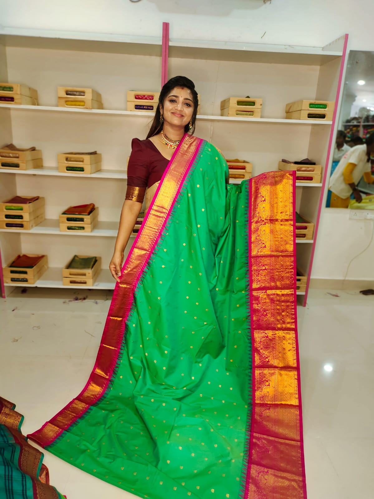50% offer gadwal silk sarees