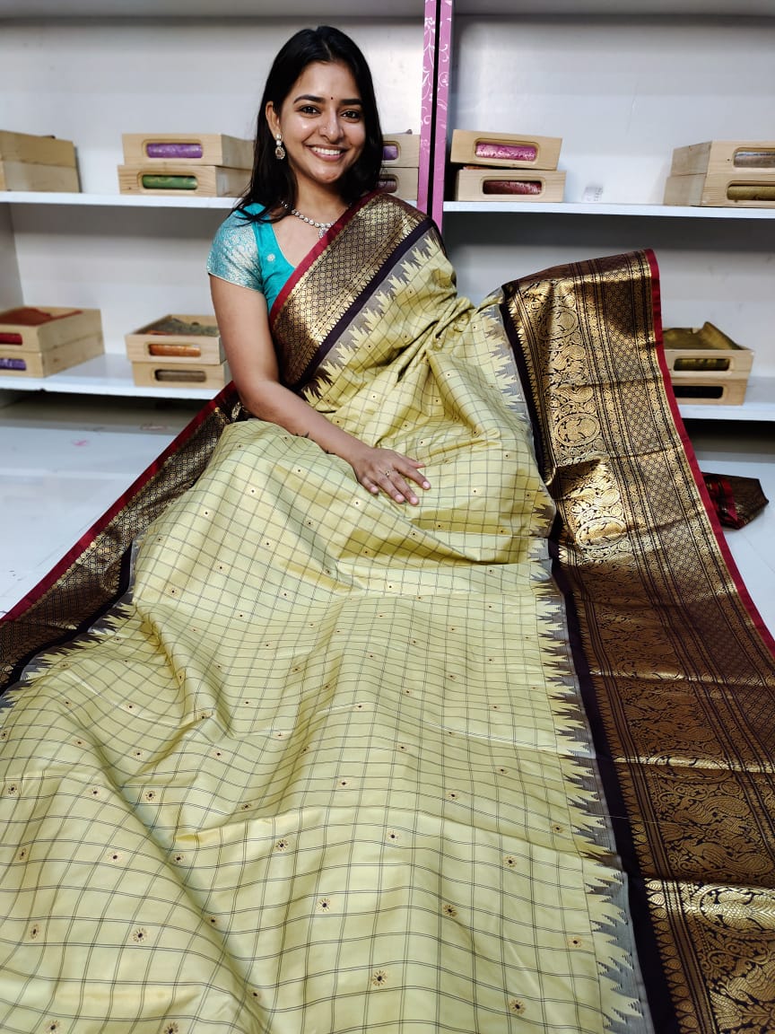65% offer gadwal silk saree
