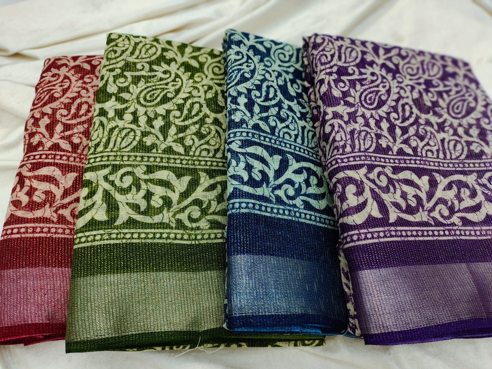 1+3 dola silk saree