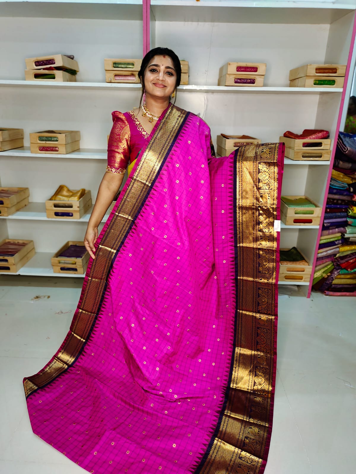 Ashadam sale gadwal silk saree